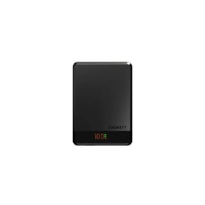 CYGNETT Powerbank 10 000mAh Sans Fil Fixation Magnétique Modèle MagSlim Ultra-Compact Noir — image 3