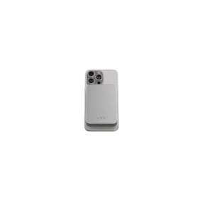 LinQ Powerbank 10 000mAh Sans Fil Fixation Magnétique Compatible MagSafe Ultra-Fin Gris — image 2