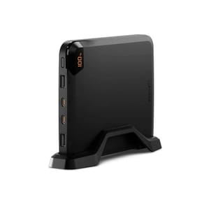 CYGNETT Powerbank Verticale Série VertPWR 4 Ports 25 000mAh 100W avec Support Noir
