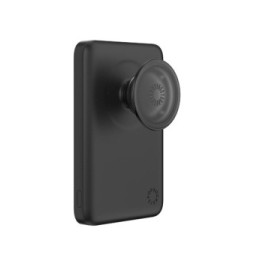 PopSockets Powerbank Sans Fil Magnétique MagSafe 5000mAh PowerPack Noir