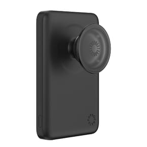 PopSockets Powerbank Sans Fil Magnétique MagSafe 5000mAh PowerPack Noir