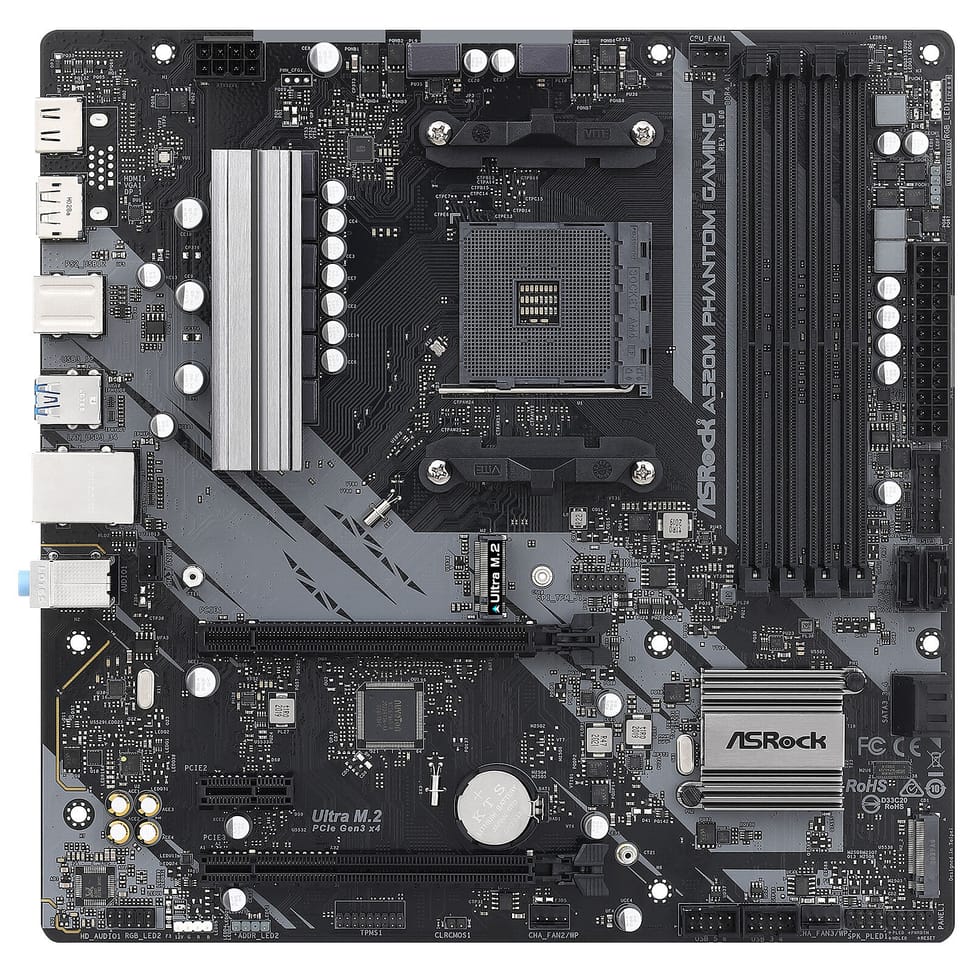 ASRock A520M Phantom Gaming 4 — image 2