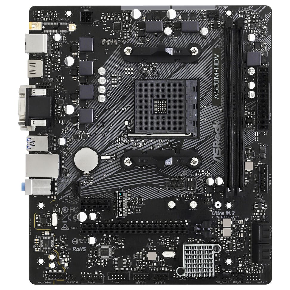 ASRock A520M-HDV — image 3