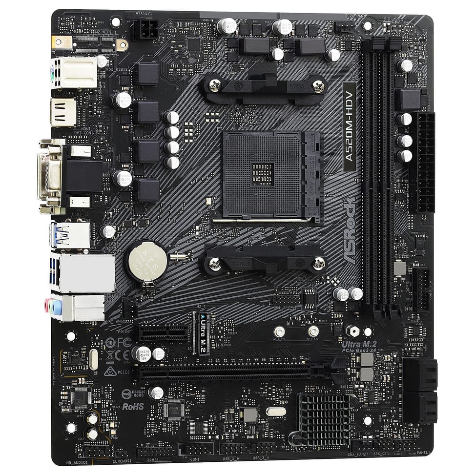 ASRock A520M-HDV — image 4