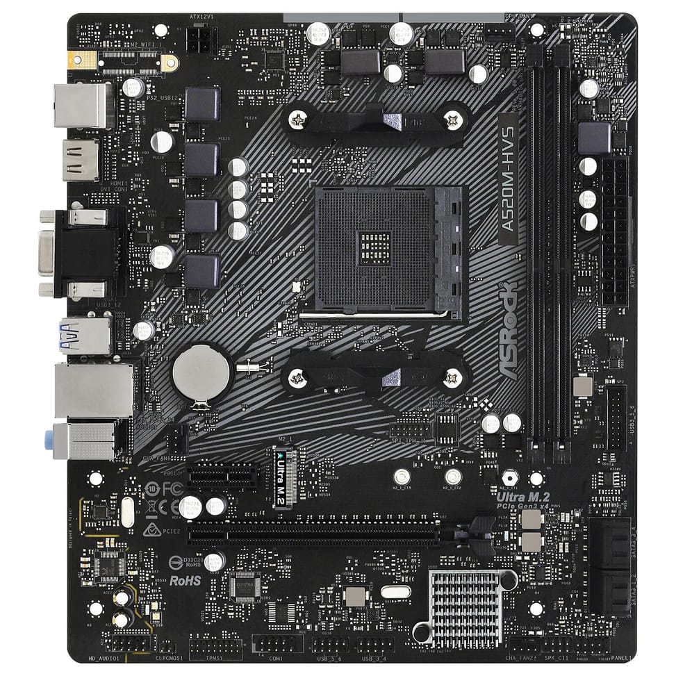 ASRock A520M-HVS — image 3
