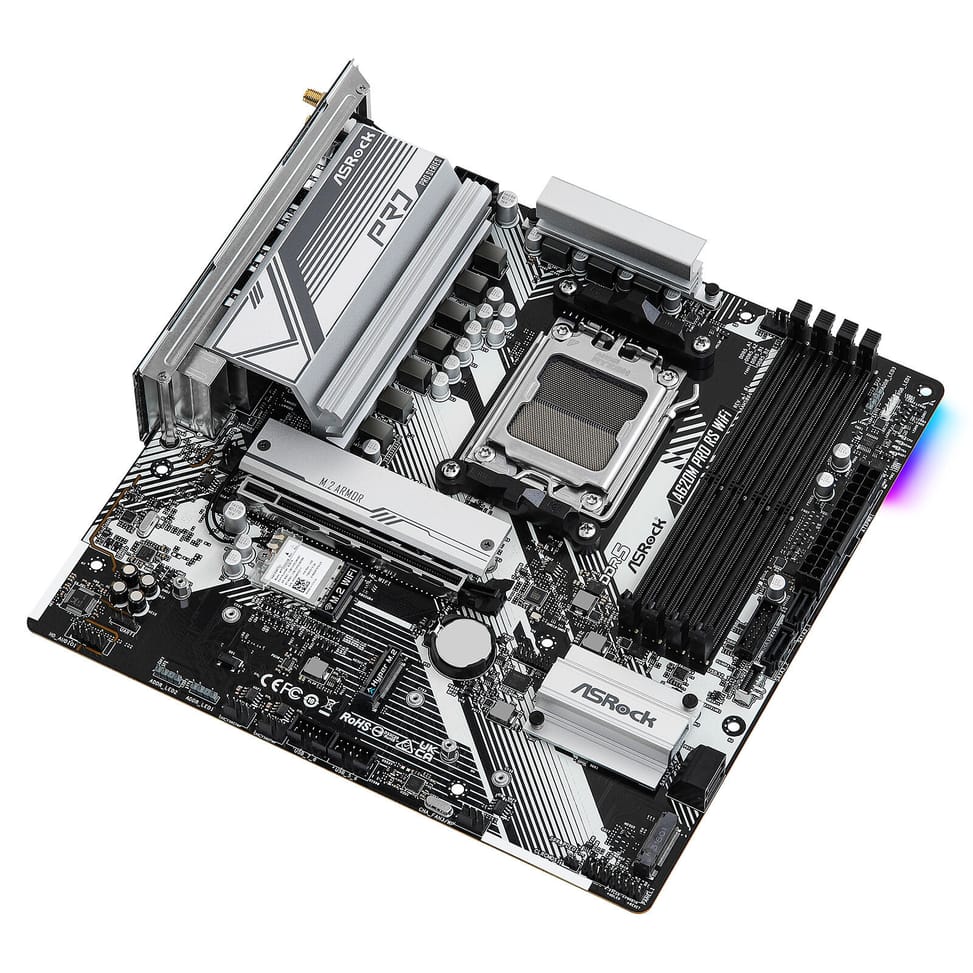ASRock A620M Pro RS WiFi — image 2