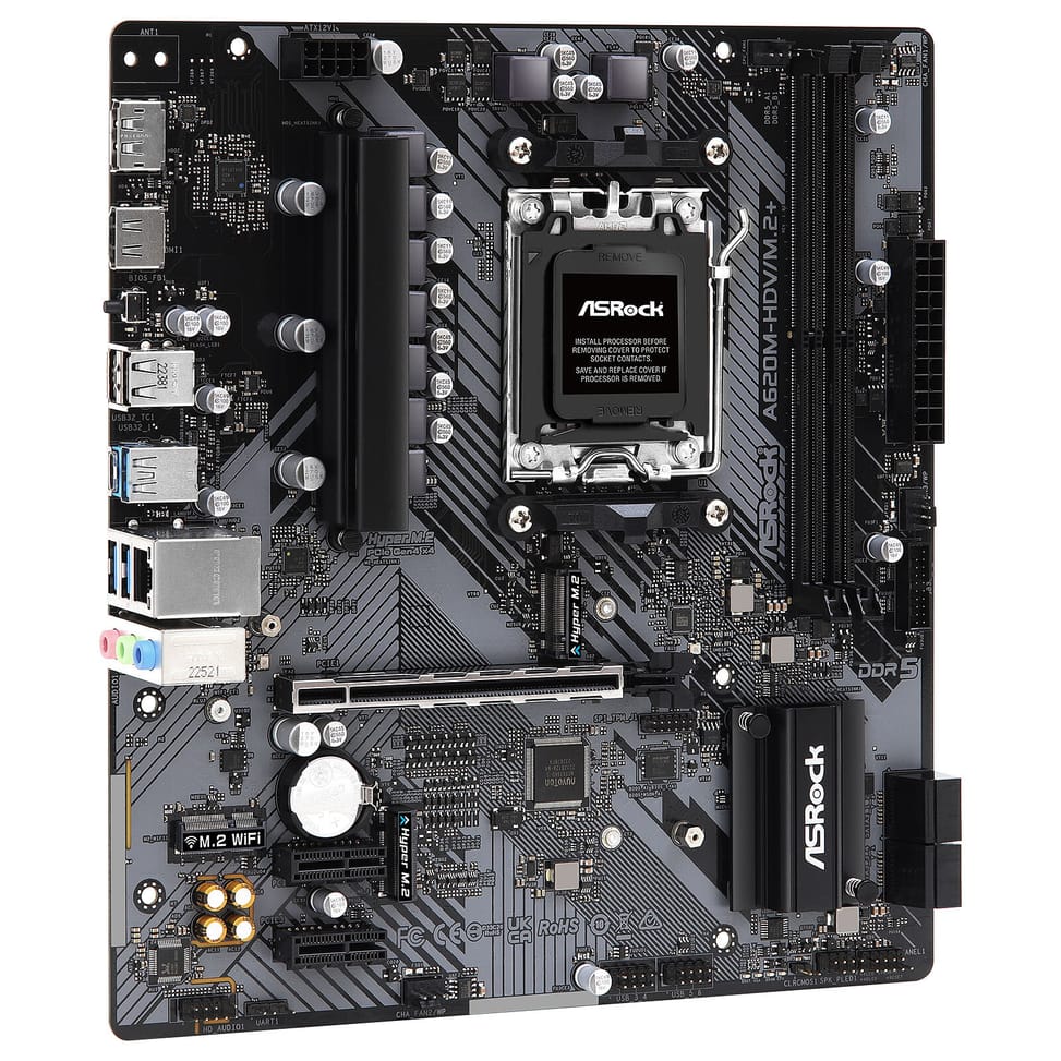 ASRock A620M-HDV/M.2+ — image 4