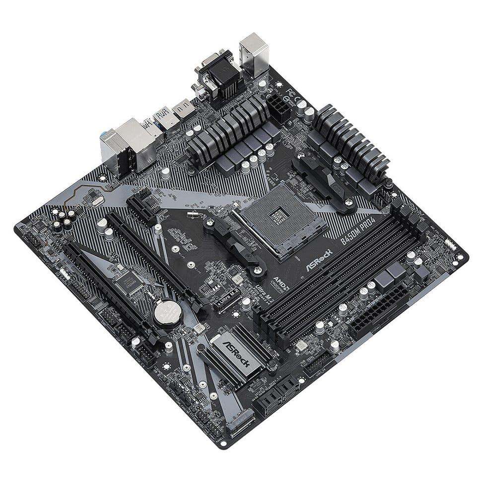 ASRock B450M Pro4 R2.0 — image 3