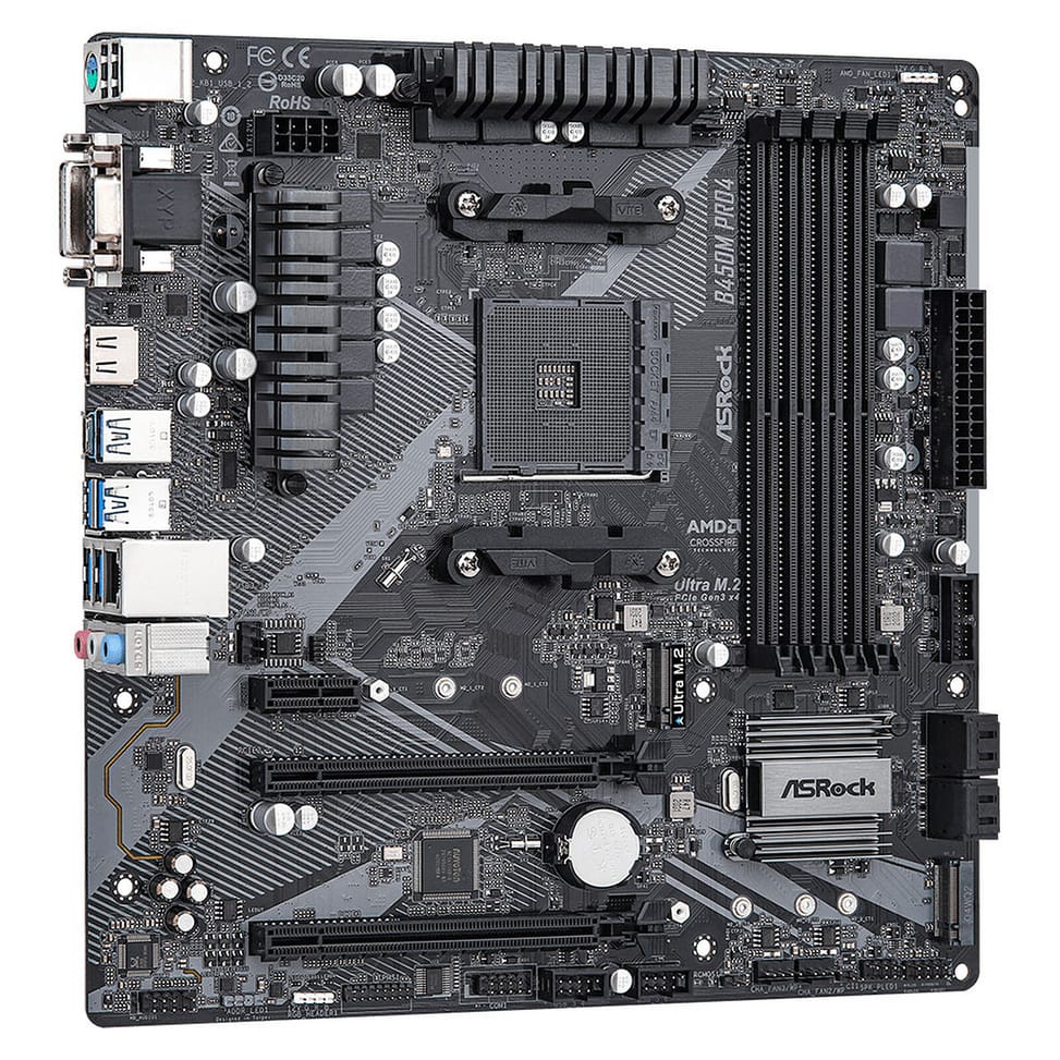ASRock B450M Pro4 R2.0 — image 4