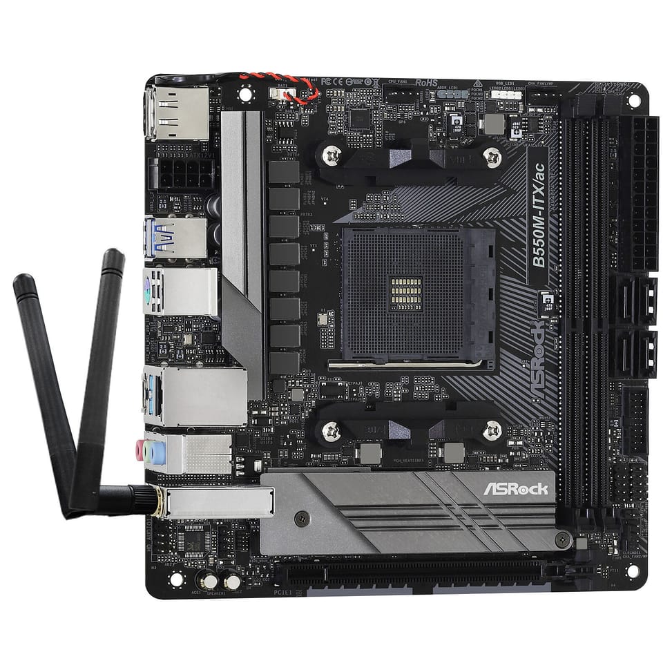 ASRock B550M-ITX/AC — image 2