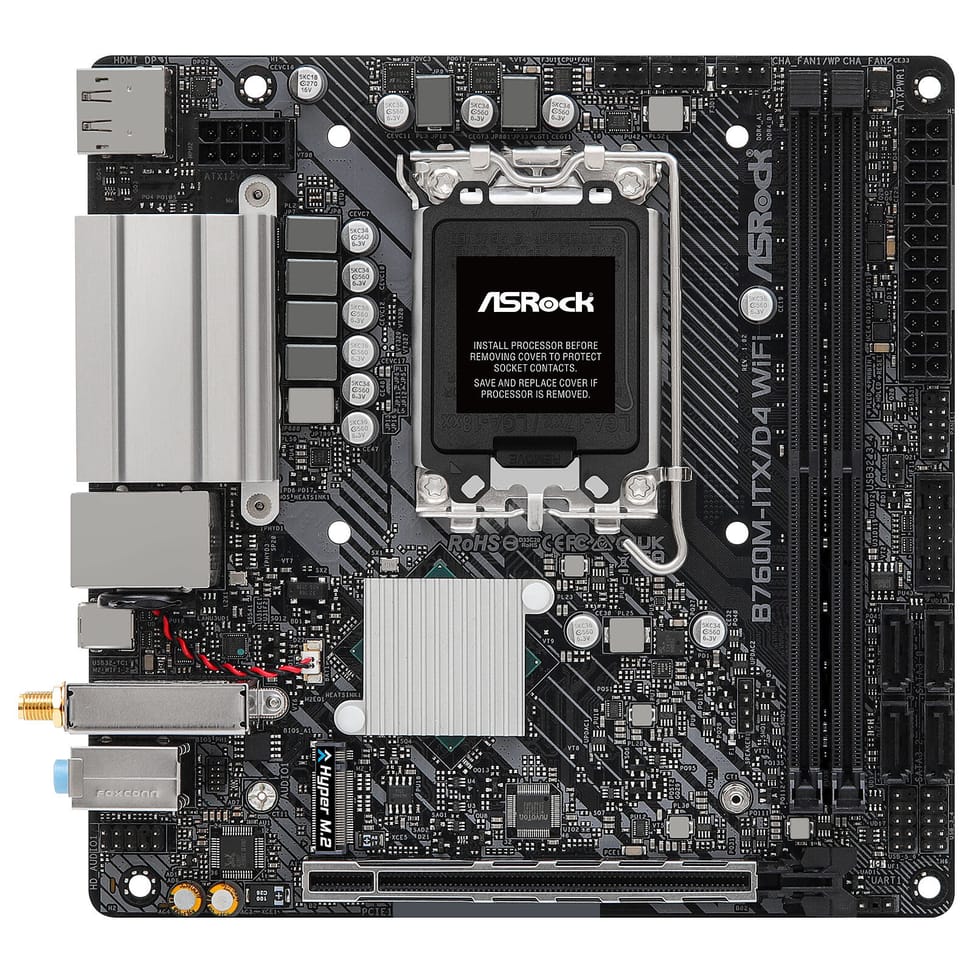 ASRock B760M-ITX/D4 WiFi — image 2