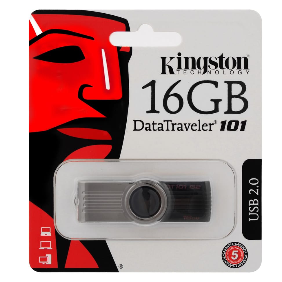 Clé USB Kingston DataTraveler101 Generation 2 (G2) - 16 GB