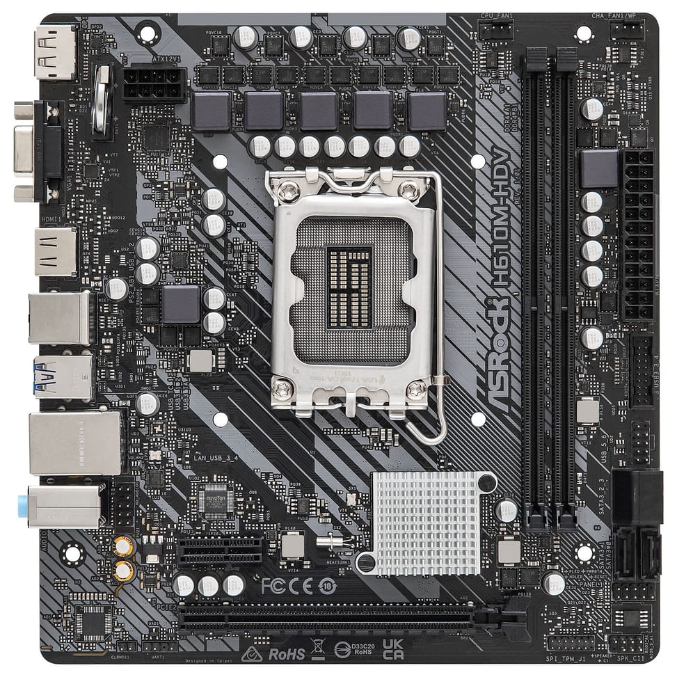 ASRock H610M-HDV — image 2