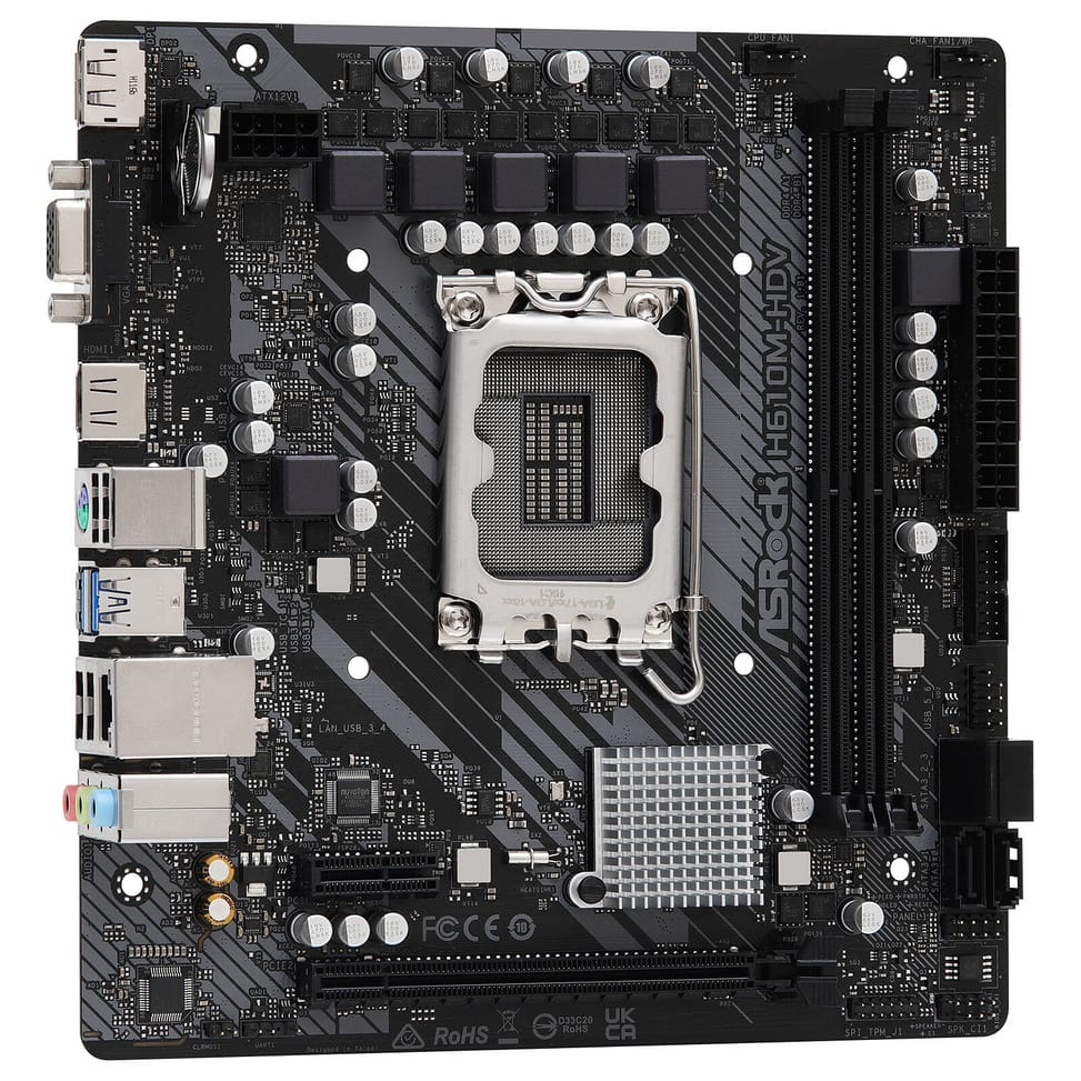 ASRock H610M-HDV — image 4