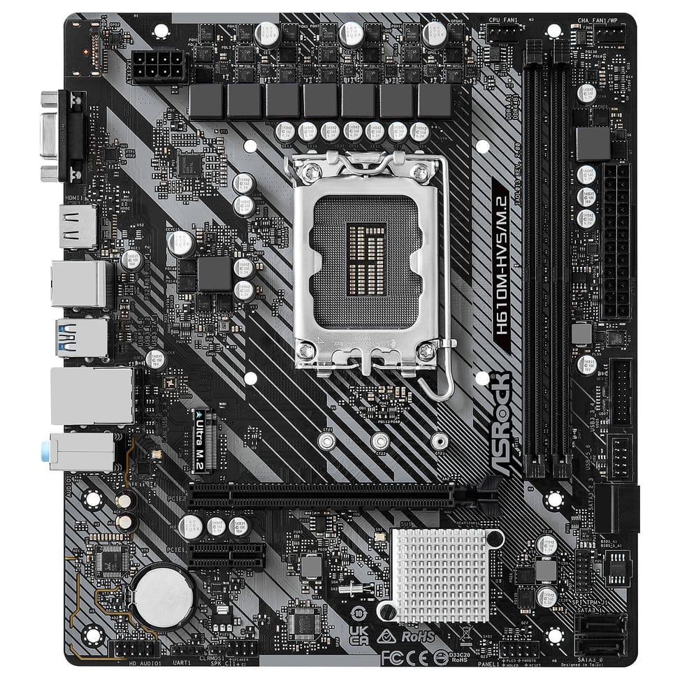ASRock H610M-HVS/M.2 R2.0 — image 3