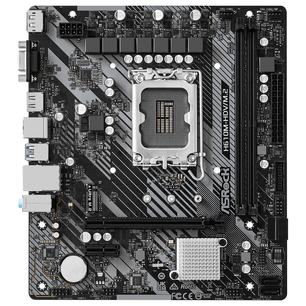 ASRock H610M-HDV/M.2 R2.0 — image 3