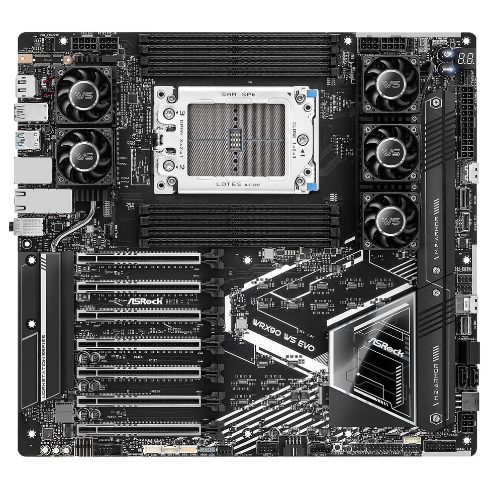 ASRock WRX90 WS EVO — image 2