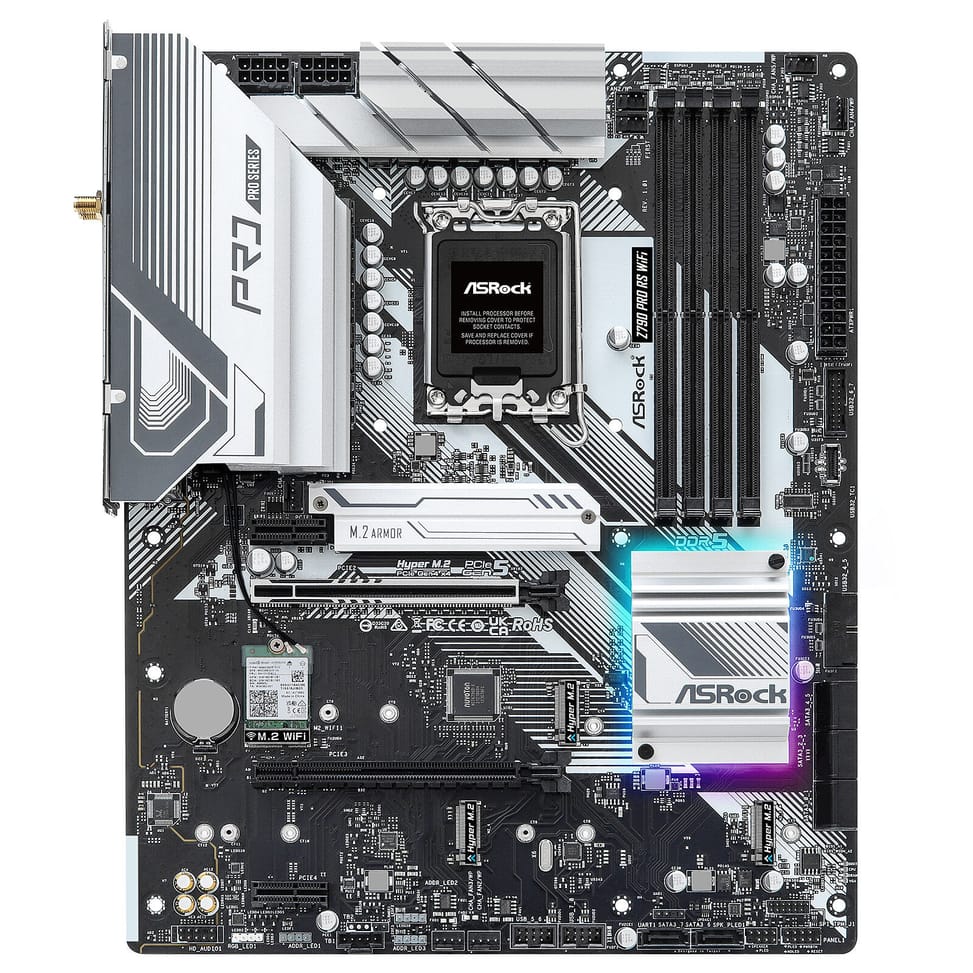 ASRock Z790 Pro RS WIFI — image 2