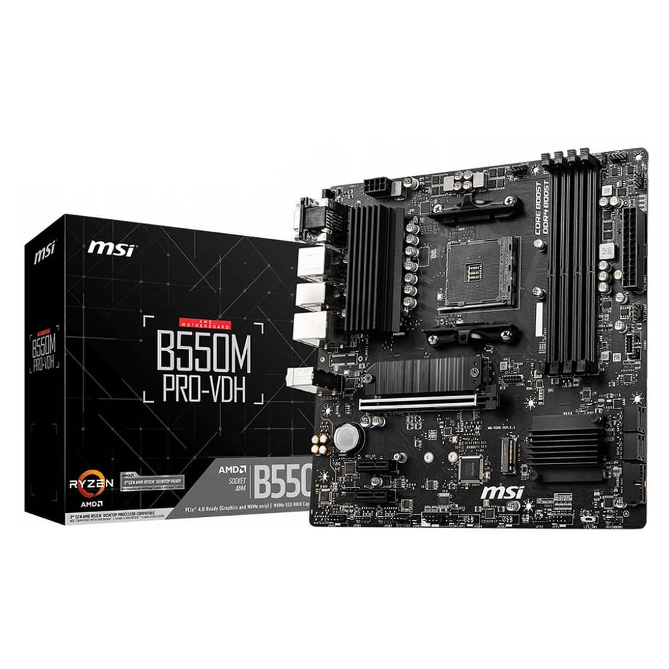 لوحة أم AMD MSI B550M PRO-VDH (911-7C95-084) — صورة 1