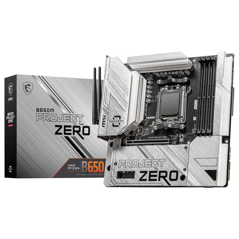 MSI B650M PROJECT ZERO — image 1