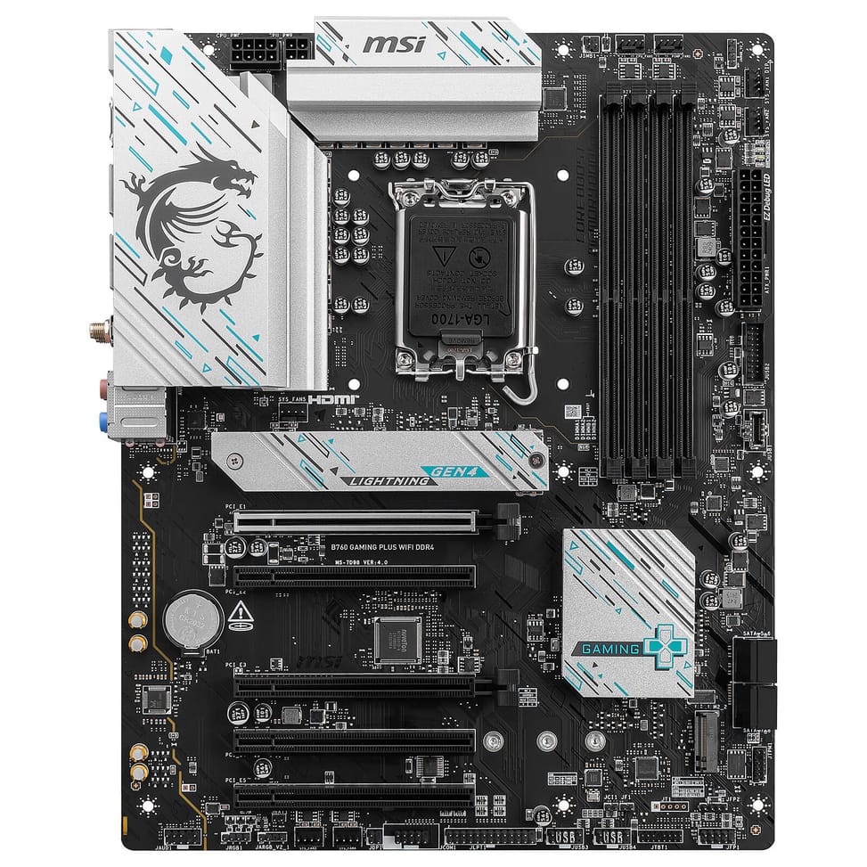 MSI B760 GAMING PLUS WIFI DDR4 — image 3