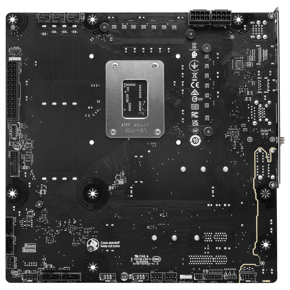 MSI B760M PROJECT ZERO — image 4