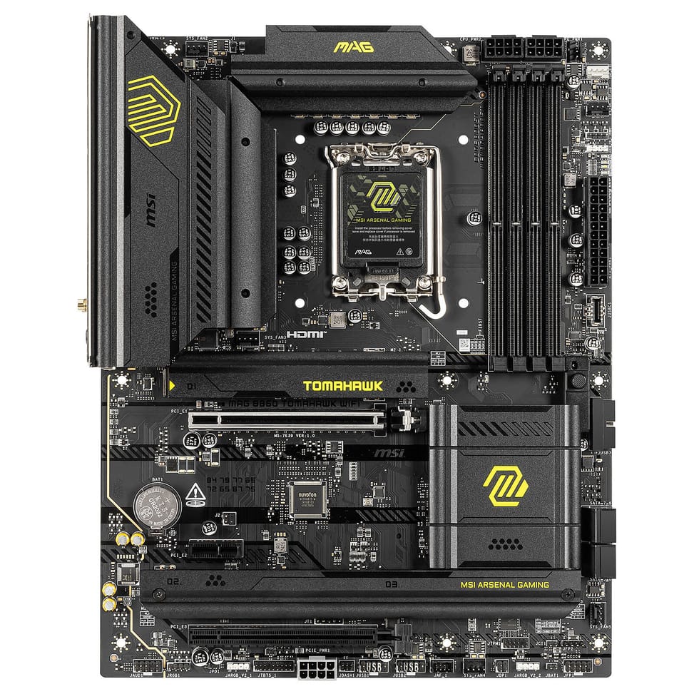 لوحة أم Intel MSI MAG B860 Tomahawk WiFi — صورة 3