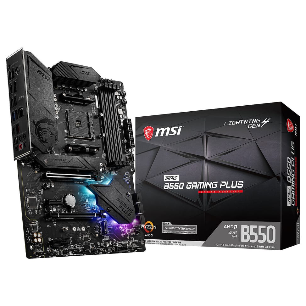 MSI MPG B550 GAMING PLUS — image 1
