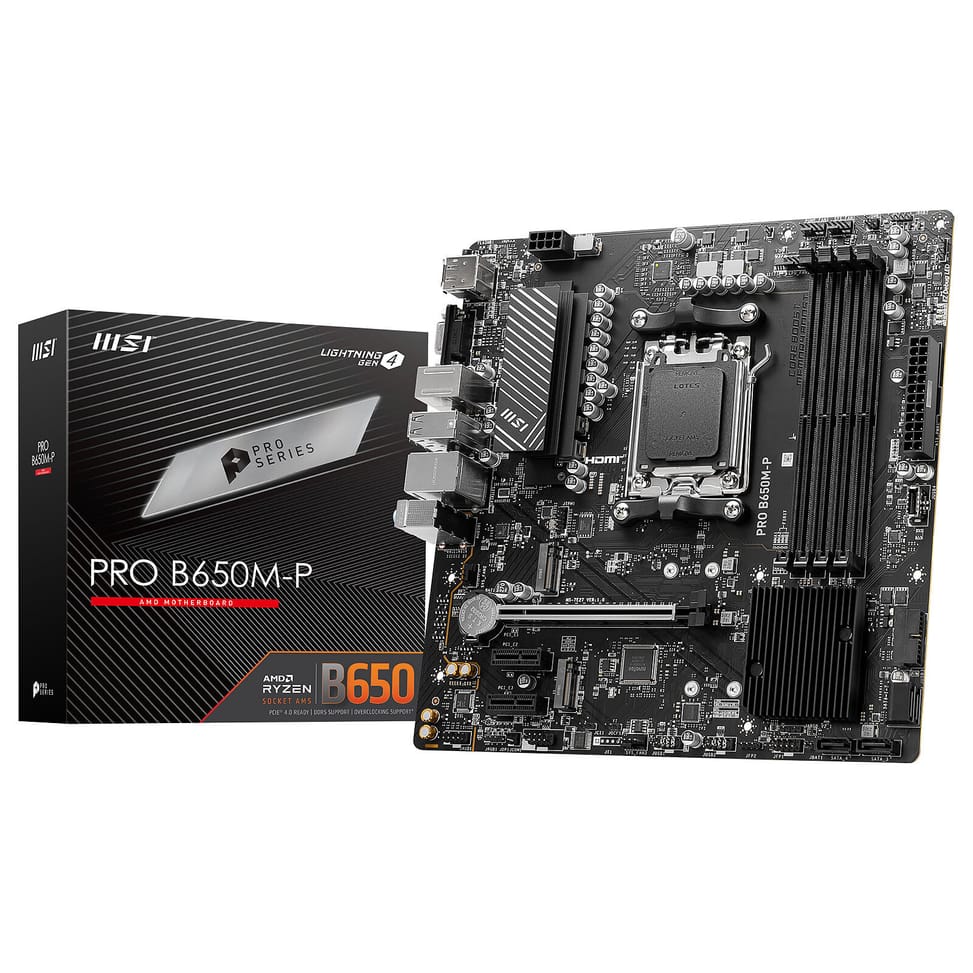 MSI PRO B650M-P AMD Motherboard (911-7E27-007) — image 1
