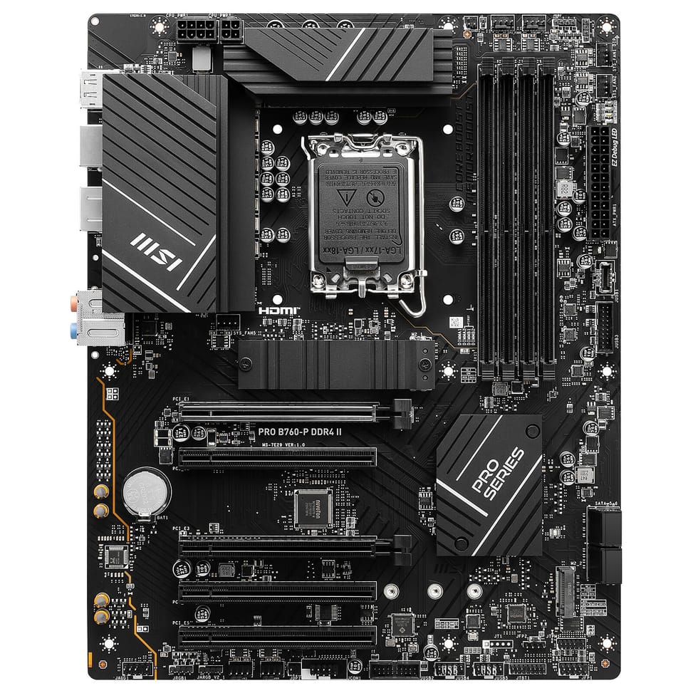 MSI PRO B760-P DDR4 II — image 2