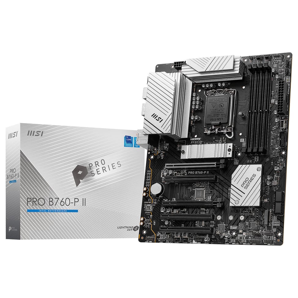لوحة أم Intel MSI PRO B760-P II DDR5 — صورة 1