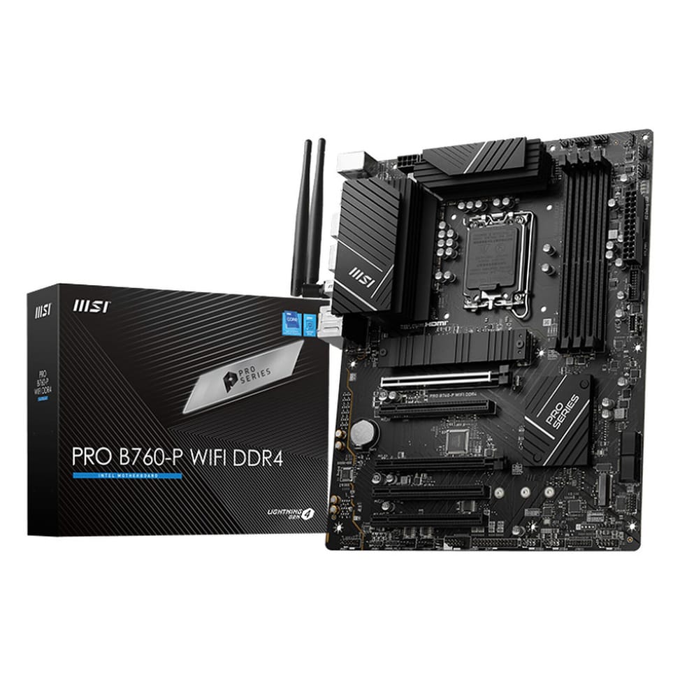MSI PRO B760-P WIFI DDR4 — image 1