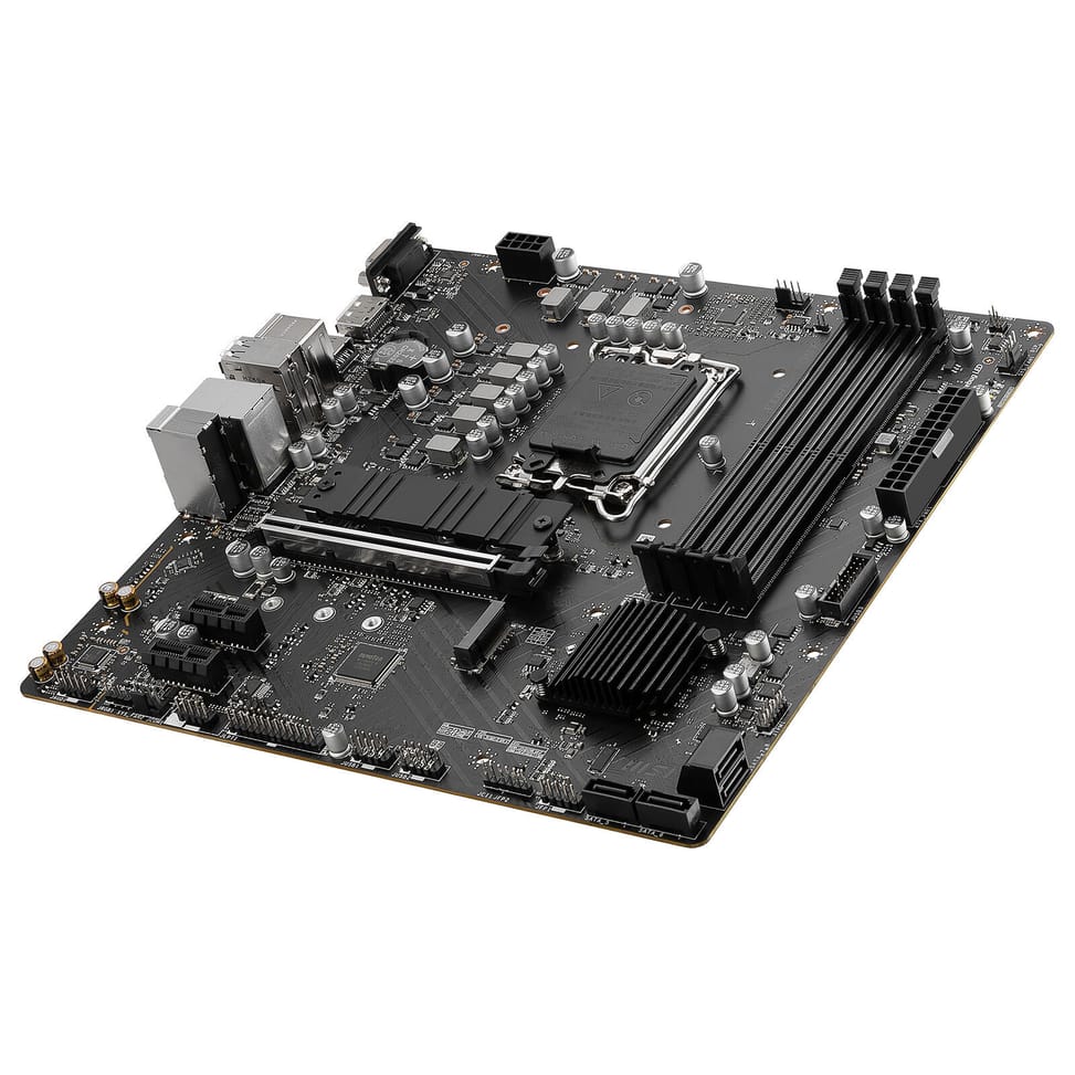 لوحة أم Intel MSI PRO B760M-P (911-7E02-026) — صورة 2