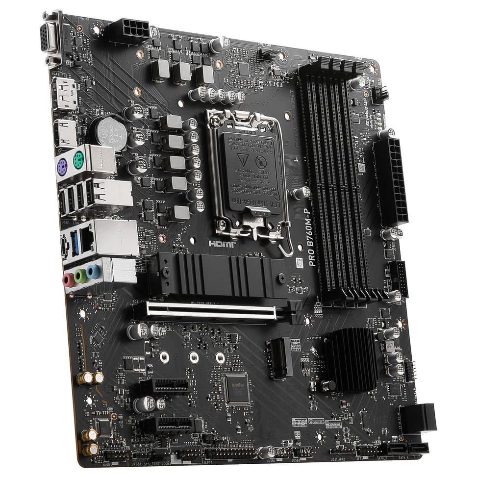Carte Mère Intel MSI PRO B760M-P (911-7E02-026) — image 4