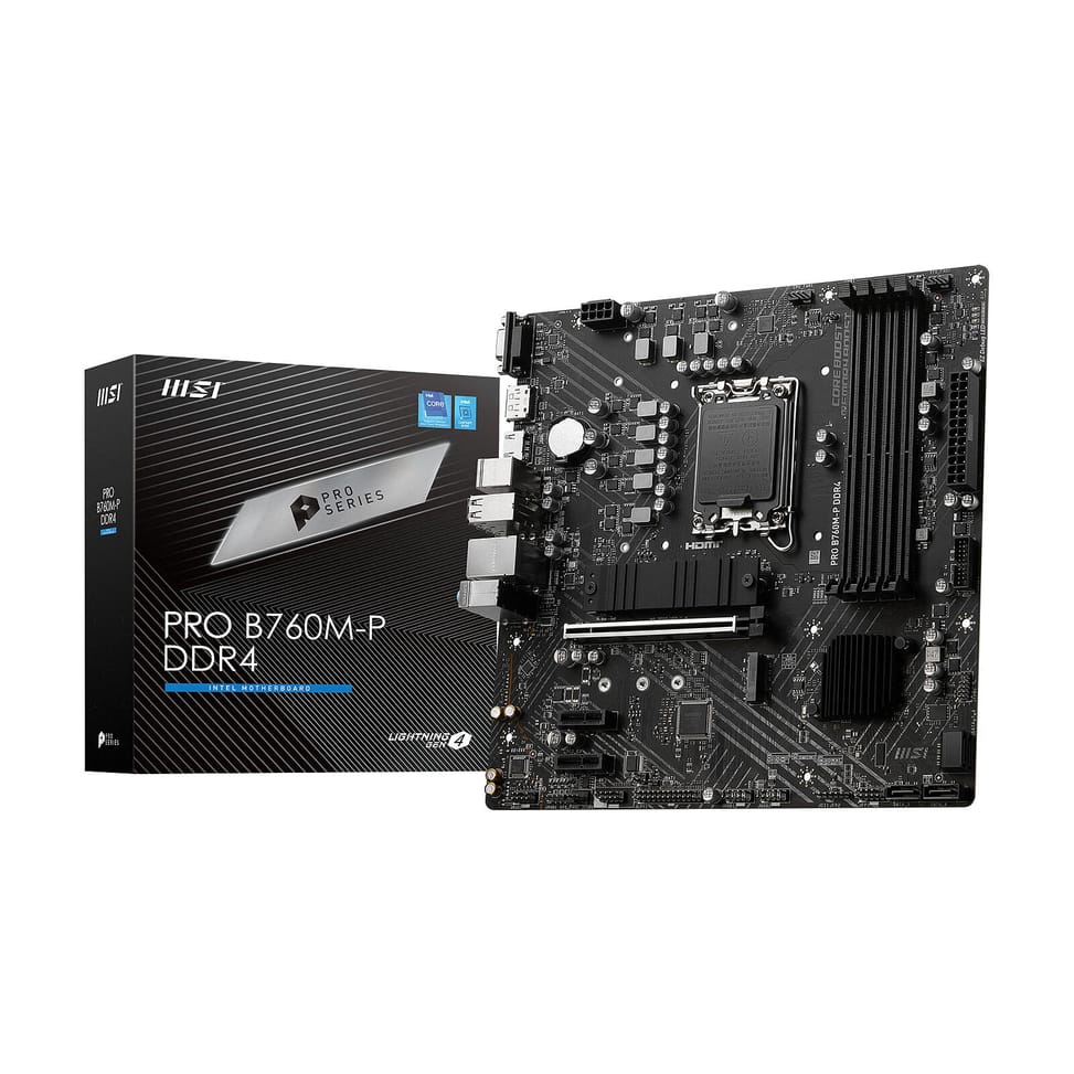 MSI PRO B760M-P DDR4 — image 1
