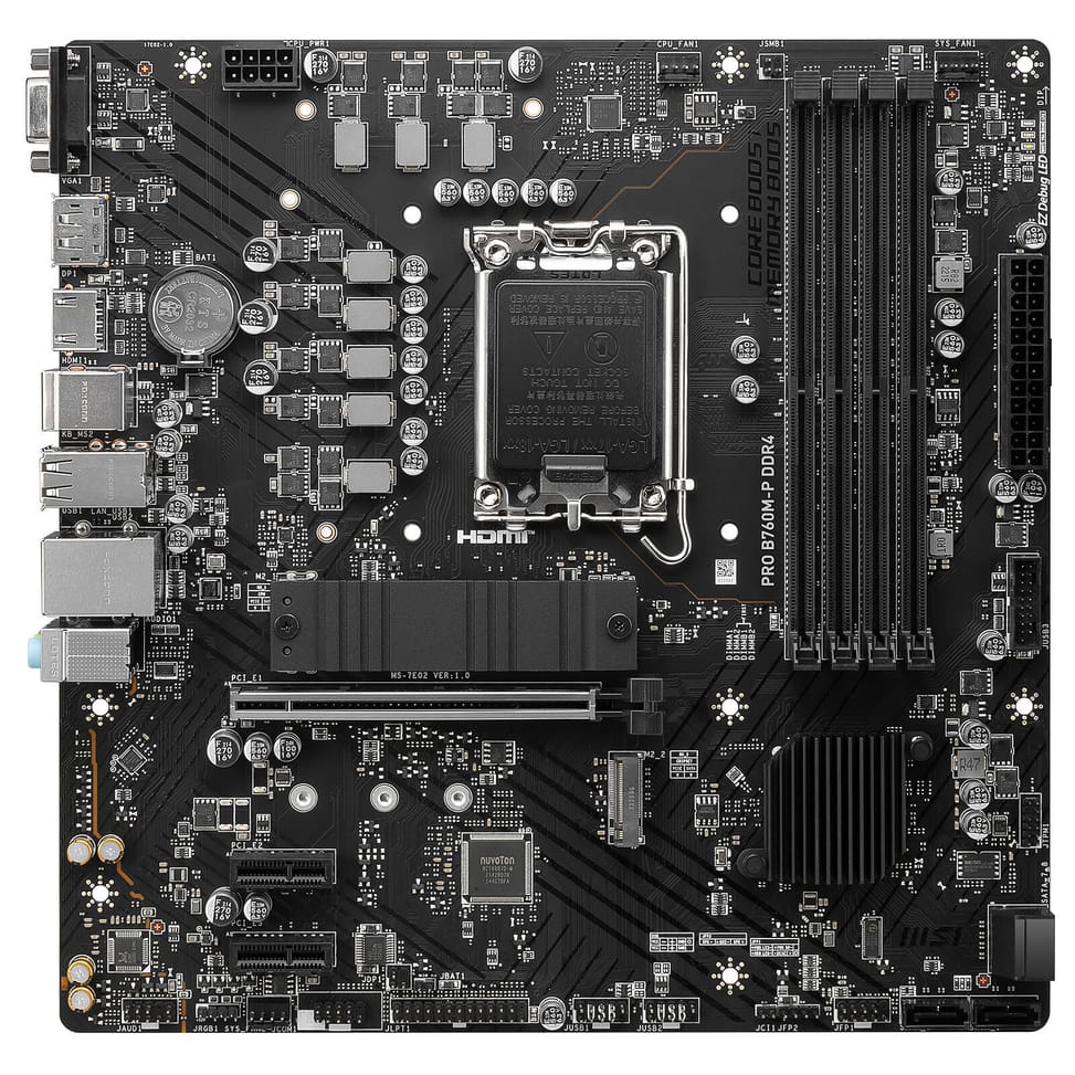 MSI PRO B760M-P DDR4 — image 2