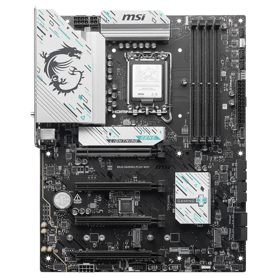 Carte mère MSI B860 GAMING PLUS WIFI Intel B860 LGA 1851 ATX Wi-Fi 7 — image 3