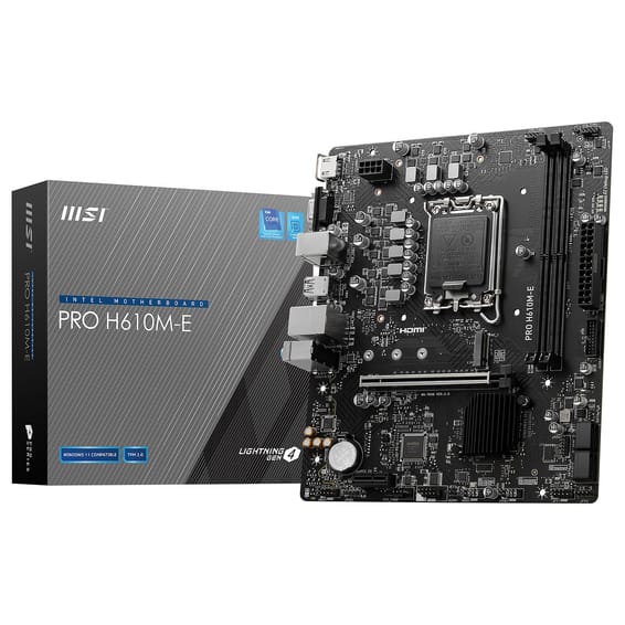Carte Mère Intel MSI PRO H610M-E (911-7D48-070)