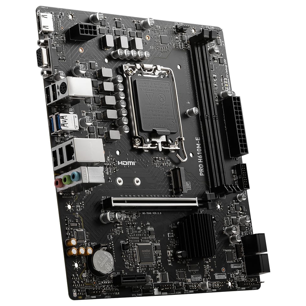 Carte Mère Intel MSI PRO H610M-E (911-7D48-070) — image 3