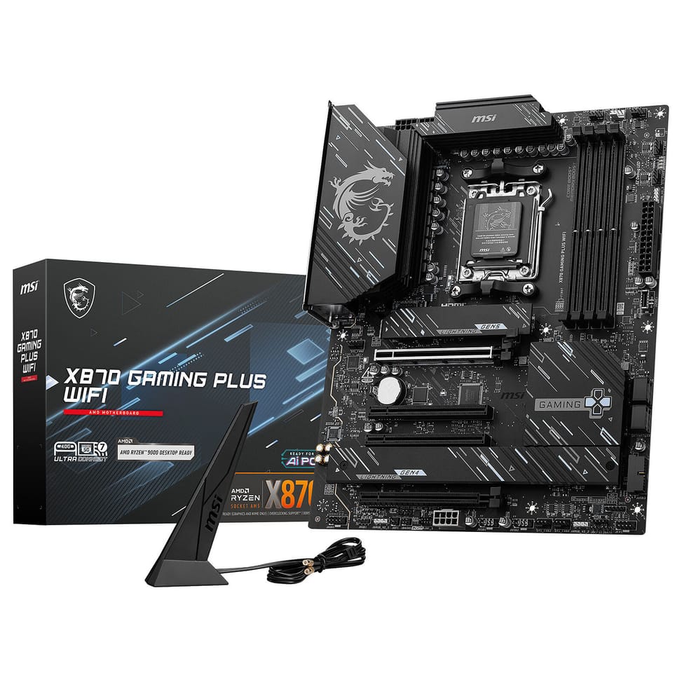 MSI X870 Gaming Plus WiFi AMD Motherboard (911-7E47-005) — image 1