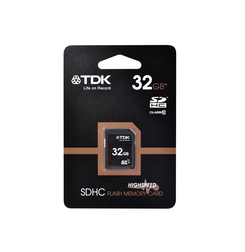 Carte mémoire TDK Class 10 SDHC 1 