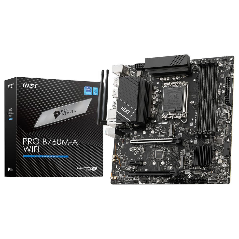 MSI PRO B760M-A WIFI — image 1