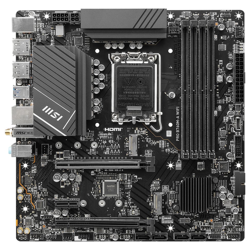 MSI PRO B760M-A WIFI — image 4