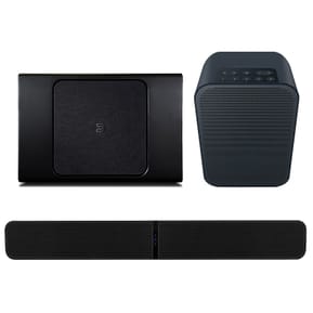 Bluesound Pulse Soundbar+ Noir + Pulse Sub+ Noir + Pulse Flex 2i Noir