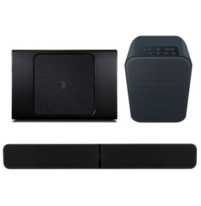 Bluesound Pulse Soundbar+ Noir + Pulse Sub+...