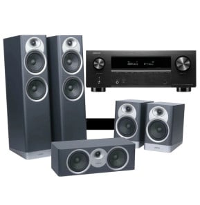 Denon AVR-X2800H DAB Noir + Jamo S7-25HCS Bleu...