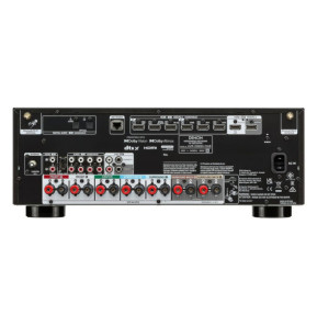 Denon AVR-X2800H DAB Noir + pack enceintes Triangle Elara Châtaignier
