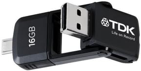 TDK 2-in-1 Micro USB Flash Drive pour Smartphones et PC