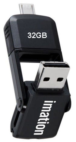 TDK 2-in-1 Micro USB Flash Drive
