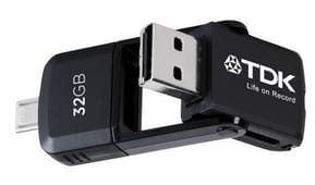 TDK 2-in-1 Micro USB Flash Drive pour Smartphones et PC — image 2
